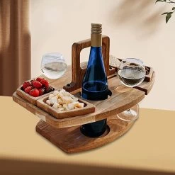 Merkloos Houten Outdoor Wijntafel Draagbare Houten Picknicktafel Mini Campingtafels Met Wijnglas Houder Voor Tuin Outdoor Camping Picknick Strand - Plataan Hout - Wijn 12 Merkloos Houten Outdoor Wijntafel Draagbare Houten Picknicktafel Mini Campingtafels Met Wijnglas Houder Voor Tuin Outdoor Camping Picknick Strand - Plataan Hout - Wijn -Kampeerclub 1200x1200 81