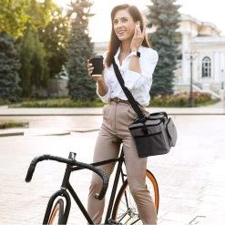 Packaway 4 Laags Geïsoleerde Koeltas - Lunchtas 15 Liter - Grijs -Kampeerclub 1200x1200 814