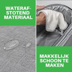 Packaway 4 Laags Geïsoleerde Koeltas - Lunchtas 15 Liter - Grijs -Kampeerclub 1200x1200 816