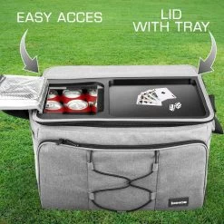 Bomoe Opvouwbare Koeltas IceBreezer KT43 - Koelbox Voor Onderweg - 43x32x28 Cm - 45 Liter - Picknicktas Perfect Voor Barbecues Of Festivals -Kampeerclub 1200x1200 825