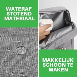 Brisby 4 Laags Geïsoleerde Koeltas - Lunchtas 7 Liter - Lichtgrijs -Kampeerclub 1200x1200 918