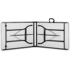 Casaria Tuintafel Opvouwbaar – Met Draaggreep 220x70 Cm – Wit -Kampeerclub 1200x1200 92