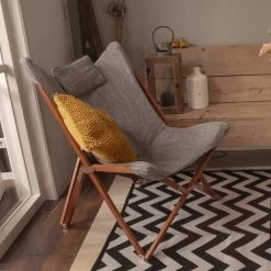 Bo-Camp - Urban Outdoor - Relaxstoel - Bloomsbury - L - Oxford Polyester - Grijs -Kampeerclub 1200x1200 96