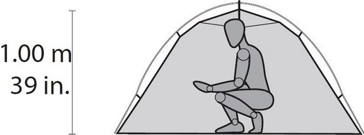 Msr Hubba Hubba Nx Tunneltent - Groen - 2 Persoons 18 Msr Hubba Hubba Nx Tunneltent - Groen - 2 Persoons - Afbeelding 18