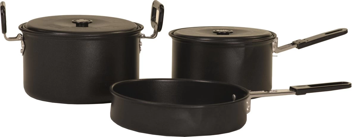 Travellife Pannenset - 3-delig - Compact - Aluminium
