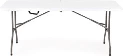 Inklapbare Tafel - Opklaptafel - 180x70x73,5 Cm - Wit 11 Inklapbare Tafel - Opklaptafel - 180x70x73,5 Cm - Wit -Kampeerclub 1200x543