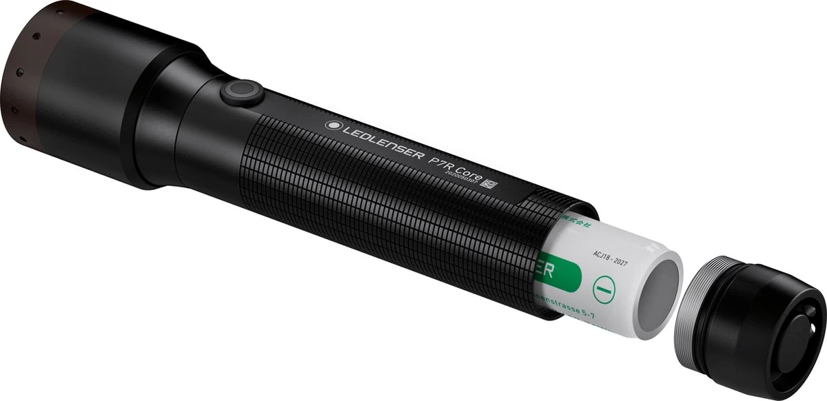 Ledlenser P7R CORE - Zaklamp - Oplaadbaar - 1400 Lumen - IP68 - Focusseerbaar 3 Ledlenser P7R CORE - Zaklamp - Oplaadbaar - 1400 Lumen - IP68 - Focusseerbaar - Afbeelding 3