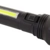 Orange85 Zaklamp Led Oplaadbaar - 200 Lumen - Militaire - Zwart - Noodverlichting