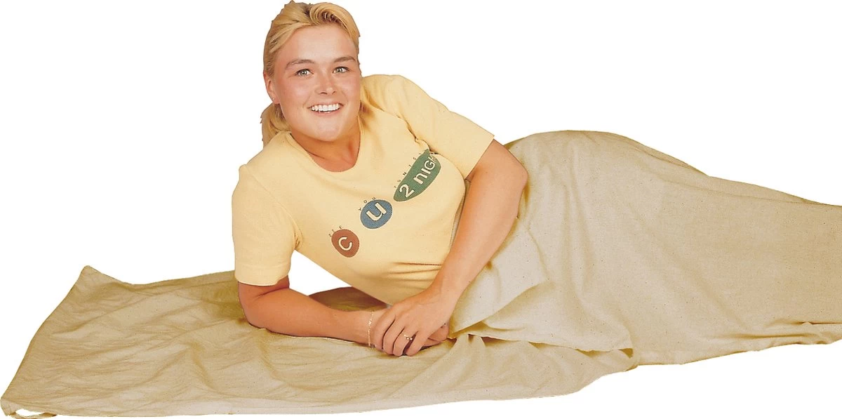 Eurotrail Lakenzak - Deken - 1 Pers. - Beige Brown 1 Eurotrail Lakenzak - Deken - 1 Pers. - Beige Brown