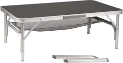 Bo-Camp Campingtafel - 100x60x70 - Grijs -Kampeerclub 1200x619