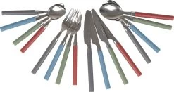 Bo-Camp Bestekset - 4-Delig - 1-Persoons - Groen -Kampeerclub 1200x638