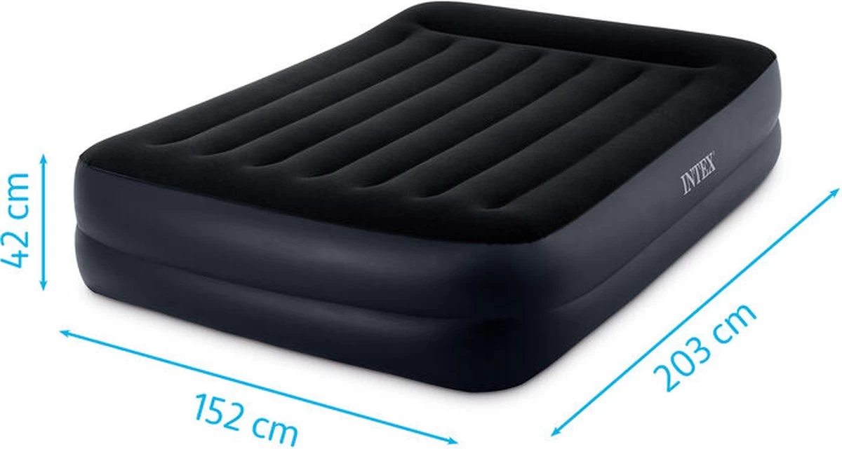 Intex Luchtbed - 2 Persoons - 203x152x42cm 11 Intex Luchtbed - 2 Persoons - 203x152x42cm - Afbeelding 11
