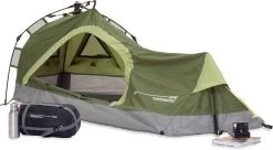 Where Tomorrow Solo Tent 225X100X57 Cm - Groen - 1 Persoons -Kampeerclub 1200x661 1