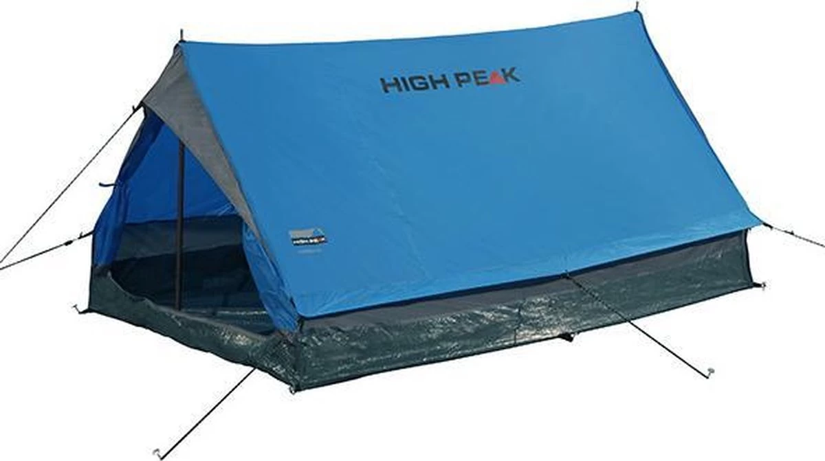 High Peak Minipack Tunneltent - Blauw - 2 Persoons 8 High Peak Minipack Tunneltent - Blauw - 2 Persoons - Afbeelding 8