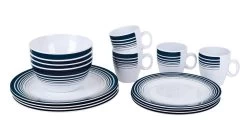 Bo-Camp - Servies - Classic - 16-Delig - Wit/Navy -Kampeerclub 1200x675 15