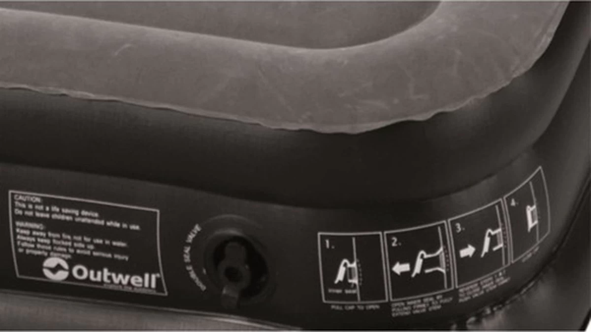 Outwell Flock Excellent Single Luchtbed - 1-Persoons - Grey/black 5 Outwell Flock Excellent Single Luchtbed - 1-Persoons - Grey/black - Afbeelding 5