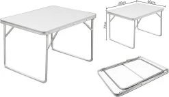 Merkloos Aluminium Inklapbare Tuintafel - Campingtafel - 80x60x68 Cm 20 Merkloos Aluminium Inklapbare Tuintafel - Campingtafel - 80x60x68 Cm -Kampeerclub 1200x688