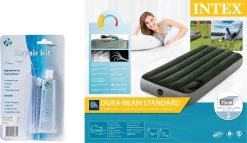Intex Luchtbed - Downy - Formaat: Cot - B76 X L191 X H25 Cm - Ingebouwde Voetpomp- Met Reparatieset -Kampeerclub 1200x693 6