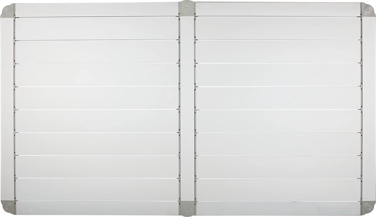 Campart Campingtafel XL TA-0806 - Opvouwbaar, Lichtgewicht En Met Verstelbare Poten - Kampeertafel Inklapbaar Inclusief Opbergtas - 140 X 80 X 70 Cm - Wit 3 Campart Campingtafel XL TA-0806 - Opvouwbaar, Lichtgewicht En Met Verstelbare Poten - Kampeertafel Inklapbaar Inclusief Opbergtas - 140 X 80 X 70 Cm - Wit - Afbeelding 3