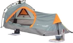 Where Tomorrow Solo Tent Pop Up 225X100X57 Cm - Grijs - 1 Persoons -Kampeerclub 1200x705 3