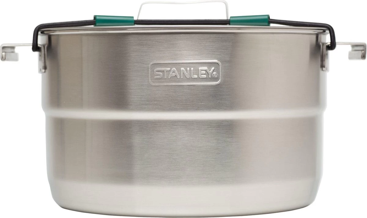 Stanley The Full Kitchen Base Camp Cook Set 3,5L - Campingkookset - Stainless Steel 5 Stanley The Full Kitchen Base Camp Cook Set 3,5L - Campingkookset - Stainless Steel - Afbeelding 5