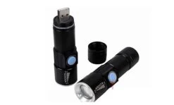 Creartix - Oplaadbare USB LED-zaklamp - Herlaadbare Flashlight Waterproof - 800 Lumen - Met Zoom - Waterbestendig - Zwart 17 Creartix - Oplaadbare USB LED-zaklamp - Herlaadbare Flashlight Waterproof - 800 Lumen - Met Zoom - Waterbestendig - Zwart -Kampeerclub 1200x724 2