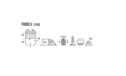 High Peak Paros 5 Tunneltent - 5-Persoons - Donkergrijs 10 High Peak Paros 5 Tunneltent - 5-Persoons - Donkergrijs -Kampeerclub 1200x727 3