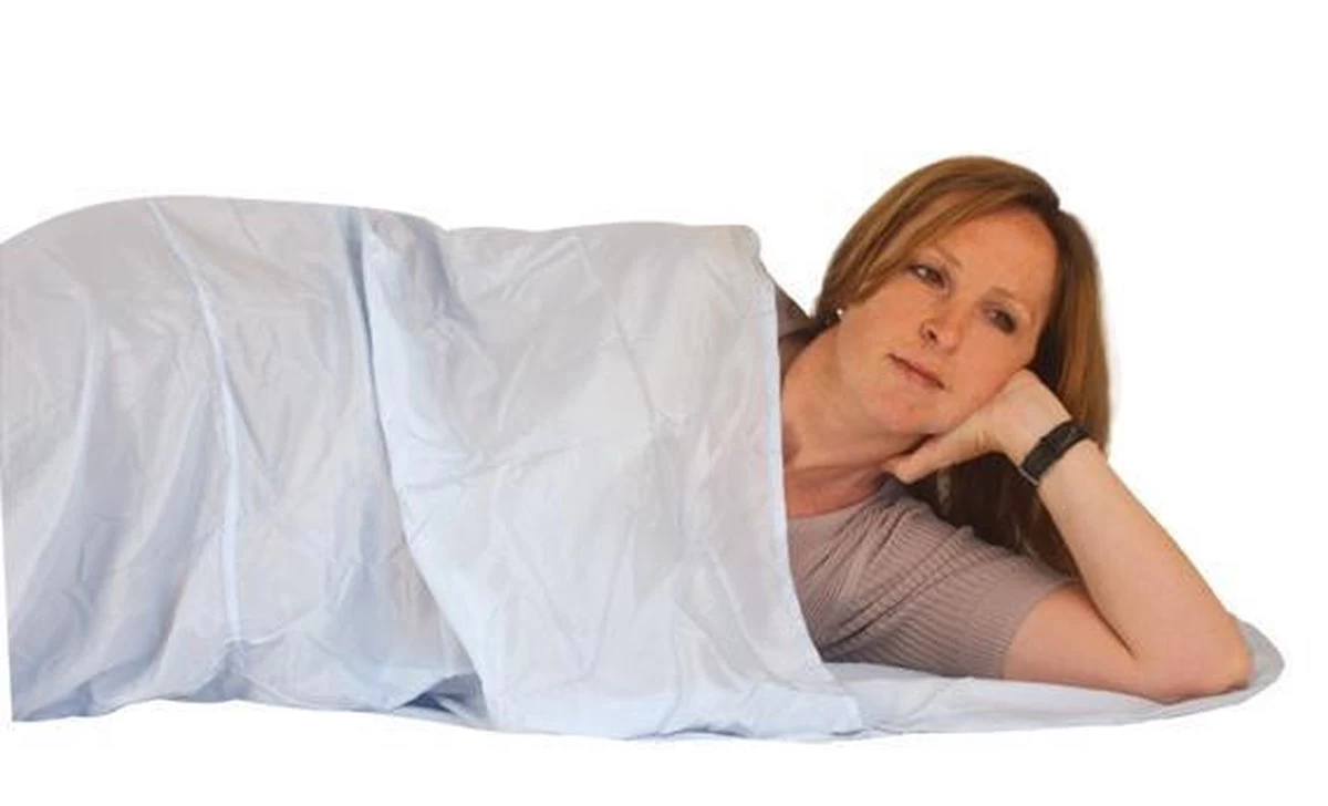 Travelsafe Cotton Inlet Mummy Slaapzak - Wit 4 Travelsafe Cotton Inlet Mummy Slaapzak - Wit - Afbeelding 4