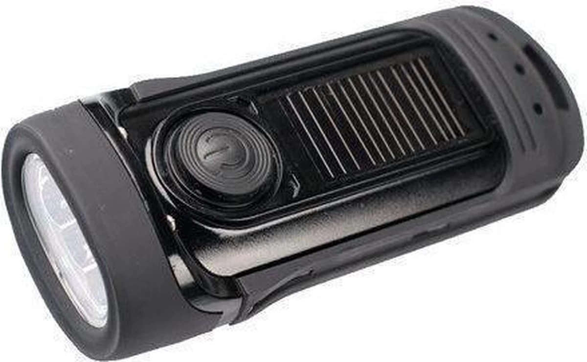 POWERplus Barracuda Solar En Dynamo Waterproof Oplaadbare LED Zaklamp | Waterproof Tot 2 Meter 12 POWERplus Barracuda Solar En Dynamo Waterproof Oplaadbare LED Zaklamp | Waterproof Tot 2 Meter - Afbeelding 12