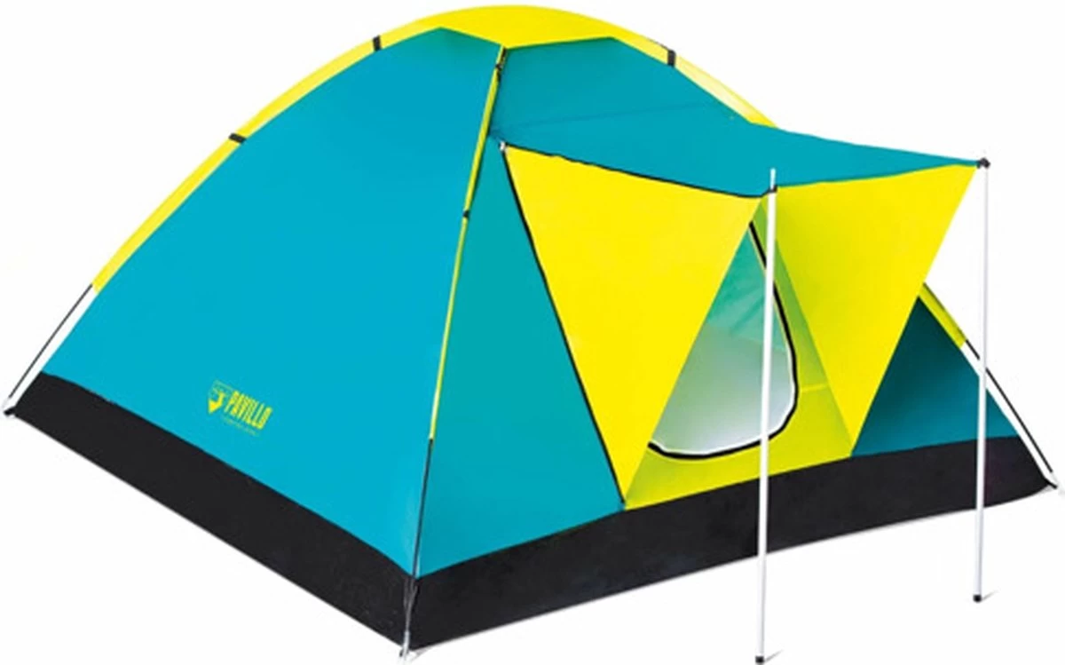 Pavillo Tent Coolground X3 Luifel - Groen - 3 Persoons 1 Pavillo Tent Coolground X3 Luifel - Groen - 3 Persoons