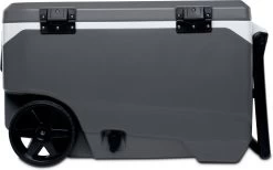 Igloo Latitude 90 Roller - Grote Koelbox Op Wielen - 85 Liter - Grijs -Kampeerclub 1200x749