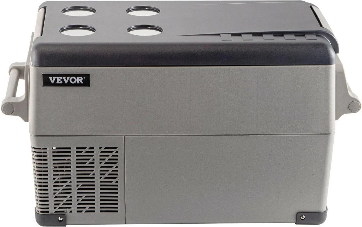 Vevor Auto Koelbox - Mini Koelkast Vriezer - Draagbare Vriezer/Koelkast - Elektrische Koelbox - Mini Vriezer - Auto Koelkast - 35 Liter - Tot -20˚C - 12V/240V - Grijs 3 Vevor Auto Koelbox - Mini Koelkast Vriezer - Draagbare Vriezer/Koelkast - Elektrische Koelbox - Mini Vriezer - Auto Koelkast - 35 Liter - Tot -20˚C - 12V/240V - Grijs - Afbeelding 3