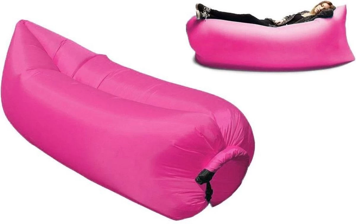 Air Lounger - Lucht Lounger Sofa Matras Roze- Zwembad- Strand- Luchtbed Airlounger 1 Air Lounger - Lucht Lounger Sofa Matras Roze- Zwembad- Strand- Luchtbed Airlounger
