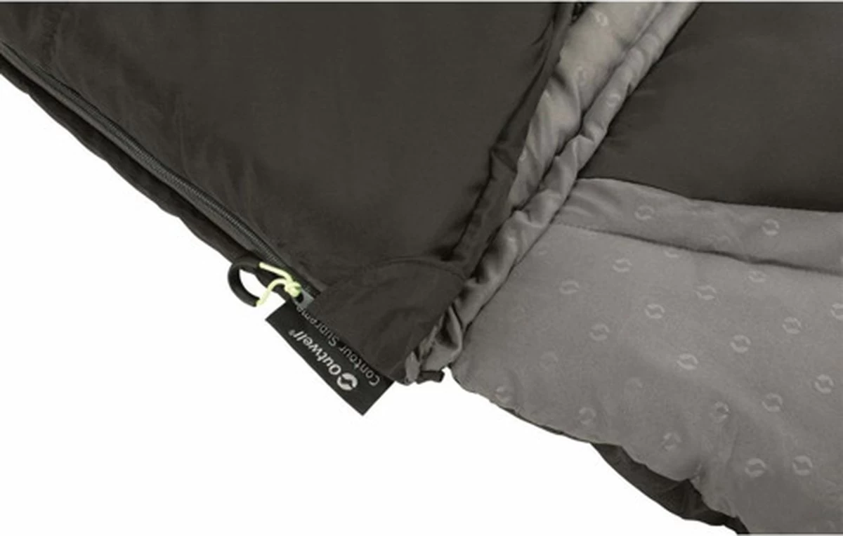 Outwell Slaapzak Contour Rits Links Zwart 17 Outwell Slaapzak Contour Rits Links Zwart - Afbeelding 17