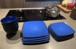 Camping Servies - 12 Delig – 100% Melamine Servies Set – Campingservies – Melamine Servies - Blue Ocean -Kampeerclub 1200x766 2