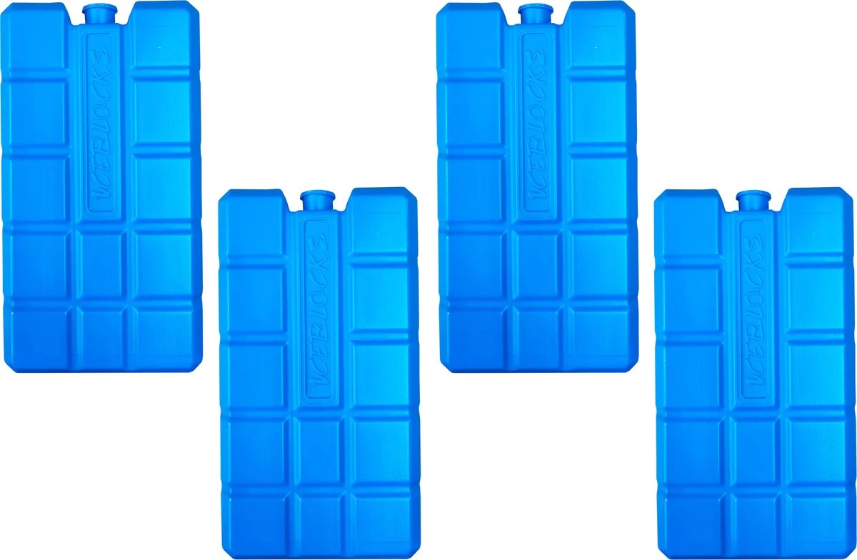 DULA Blauwe Koelelementen - 6 Stuks 200 Gram - 8 X 15 X 2 Cm 2 DULA Blauwe Koelelementen - 6 Stuks 200 Gram - 8 X 15 X 2 Cm - Afbeelding 2