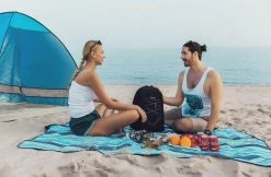 Koeltas Rugzak (25L) - Geschikt Voor 28 Blikjes - Lunchtas Voor Dames En Heren - Zwart -Kampeerclub 1200x788