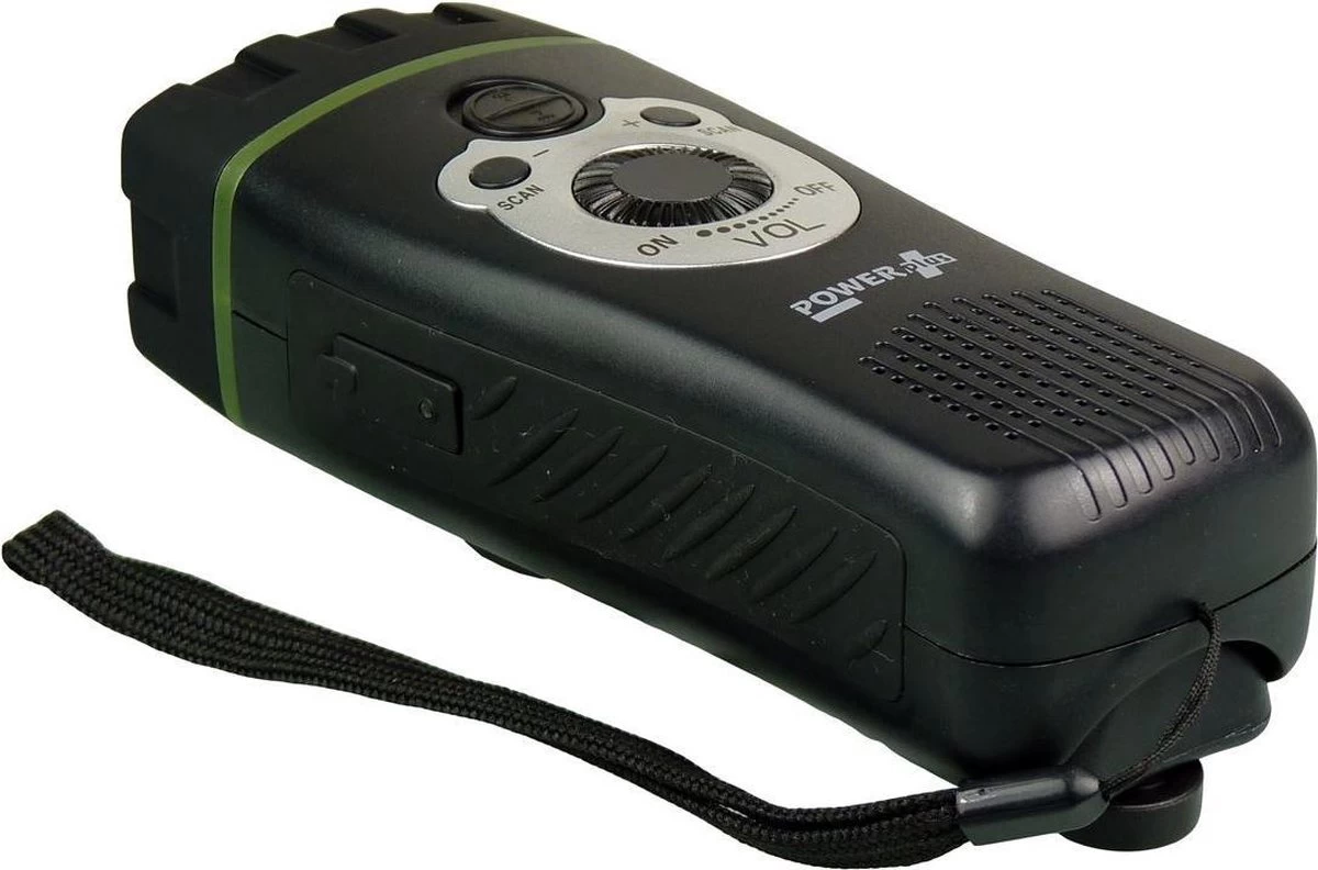 POWERplus Wolf Dynamo 3 LED Zaklamp FM Scan Radio | Opwindbare Radio En Zaklamp | Met Ingebouwde Oplaadbare Batterij | Dynamo En USB Oplaadbaar 4 POWERplus Wolf Dynamo 3 LED Zaklamp FM Scan Radio | Opwindbare Radio En Zaklamp | Met Ingebouwde Oplaadbare Batterij | Dynamo En USB Oplaadbaar - Afbeelding 4