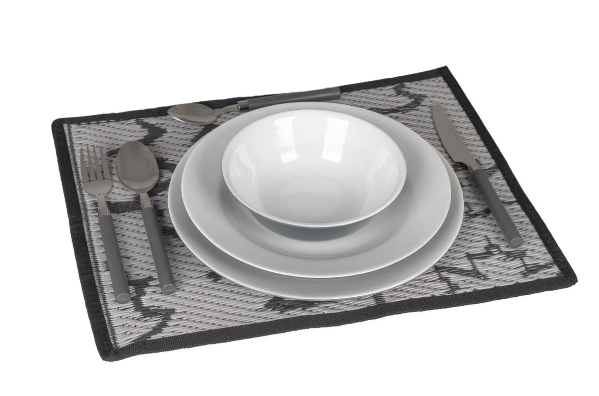 Bo-Camp - Bestekset - In Mandje - 24-Delig - 6 Persoons 3 Bo-Camp - Bestekset - In Mandje - 24-Delig - 6 Persoons - Afbeelding 3