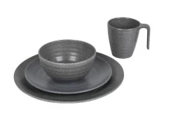 Bo-Camp Campingservies - 100% Melamine - 16-delig - Stone - Grijs -Kampeerclub 1200x794 87