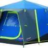 Coleman OctaGo Tent - Festival - 3-Persoons - Blauw/lime