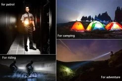 Merkloos IGOODS - LED Zaklamp - Wit Licht- Licht Gewicht - Militaire Zaklamp - LED Zaklamp - Inzoombaar -Kampeerclub 1200x796 12