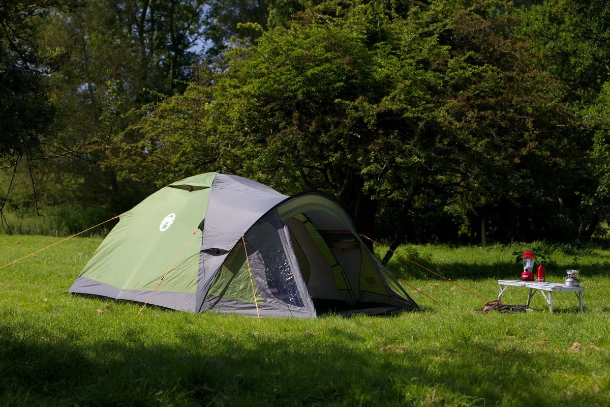 Coleman Darwin 4 Plus Koepeltent - 4-Persoons - Groen 11 Coleman Darwin 4 Plus Koepeltent - 4-Persoons - Groen - Afbeelding 11