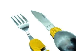 Camping Bestek Zakmes | Roestvrijstaal Survival Bestek | Mes, Vork, Lepel, Krukentrekker, Bieropener, Spork | Opvouwbaar Kampeer Bestek Multitool | Cadeau Voor Man & Vrouw 5 Camping Bestek Zakmes | Roestvrijstaal Survival Bestek | Mes, Vork, Lepel, Krukentrekker, Bieropener, Spork | Opvouwbaar Kampeer Bestek Multitool | Cadeau Voor Man & Vrouw -Kampeerclub 1200x800 160