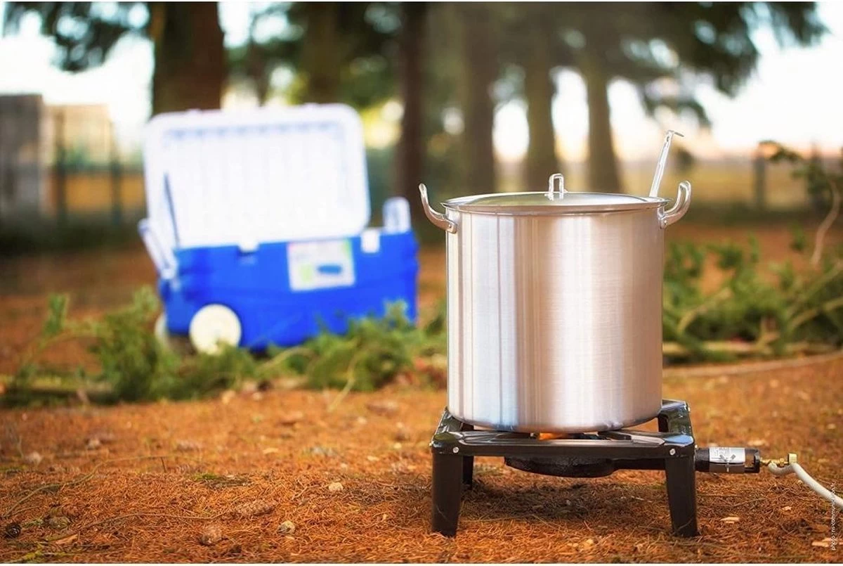 Kemper 1 Pit Camping Gasstel Gasbrander Wokbrander | 7,5 KW | 37cm | 4 Voets 2 Kemper 1 Pit Camping Gasstel Gasbrander Wokbrander | 7,5 KW | 37cm | 4 Voets - Afbeelding 2