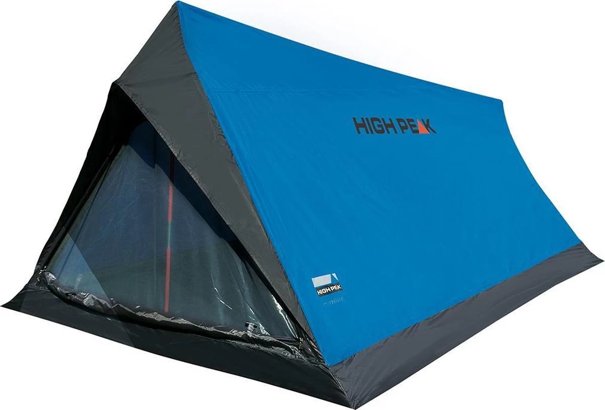 High Peak Minilite Tunneltent - 2-Persoons - Blauw 1 High Peak Minilite Tunneltent - 2-Persoons - Blauw
