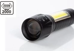 2 Stuks - Zaklamp Oplaadbaar 2000 Lumen - Waterproof - Zeer Fel - Klein - 2 In 1 - Led - -Kampeerclub 1200x824 8