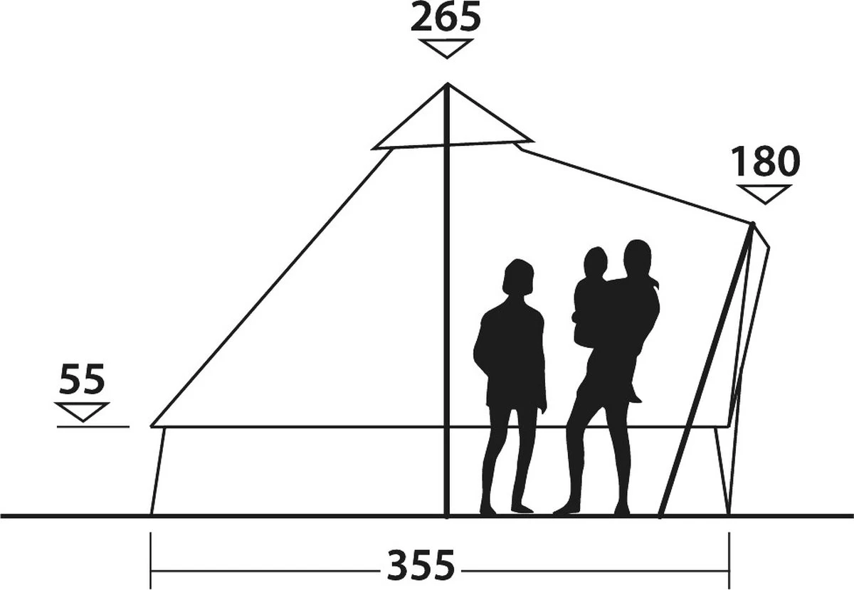 Easy Camp Moonlight Bell-Tipi Tent 5 Easy Camp Moonlight Bell-Tipi Tent - Afbeelding 5