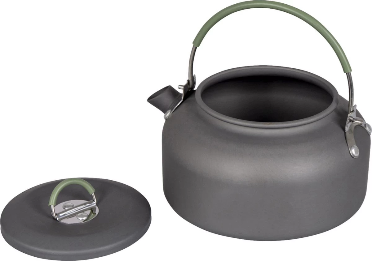 Camping Pan / Ketel 0,8 Liter, Aluminium Geschrikt Voor O.a Kamperen, Hiken, Vistrip,en Outdoor Activiteiten. 2 Camping Pan / Ketel 0,8 Liter, Aluminium Geschrikt Voor O.a Kamperen, Hiken, Vistrip,en Outdoor Activiteiten. - Afbeelding 2