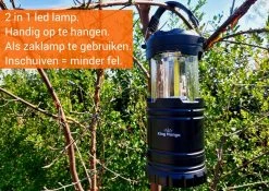 LED Camping Lamp 2 In 1 Hoge Kwaliteit - Zaklamp En Campinglamp - Inclusief AA Batterijen 18 LED Camping Lamp 2 In 1 Hoge Kwaliteit - Zaklamp En Campinglamp - Inclusief AA Batterijen -Kampeerclub 1200x851 5